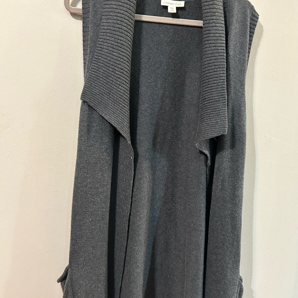 RARE FIND!  COLDWATER CREEK LADIES SWEATER VEST SIZE 1X